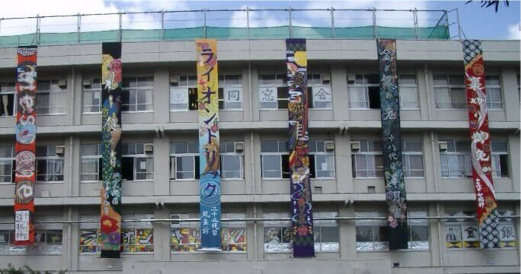 鴻陵会垂れ幕6組分