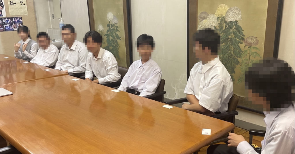 26年国府台高校生徒会メンバー